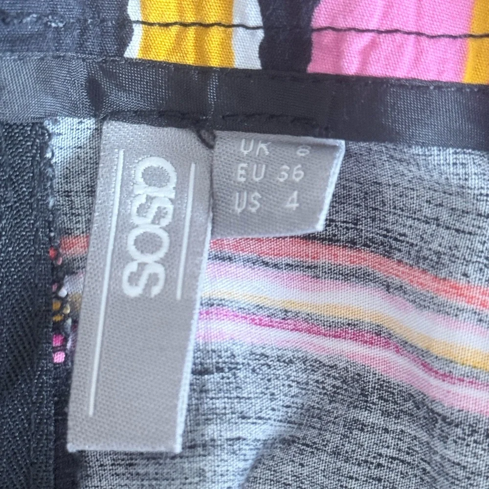 ASOS Ruffle Multi Color Skirt - Picture 4 of 4